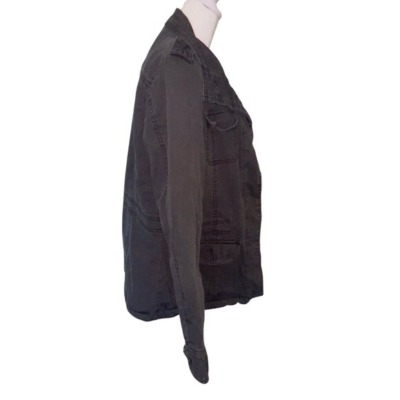 🖤 Urban Outfitters Kirra Fleece-Lined Utility Jacket - Size L - Picture 7 of 11